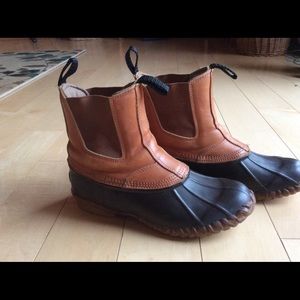 Cabela’s thinsulate pull-on Duck boots